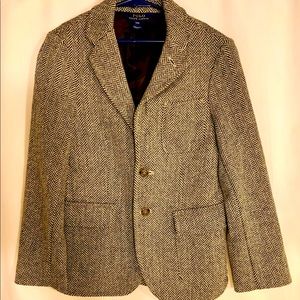 Classic Brown Tweed Jacket for boys